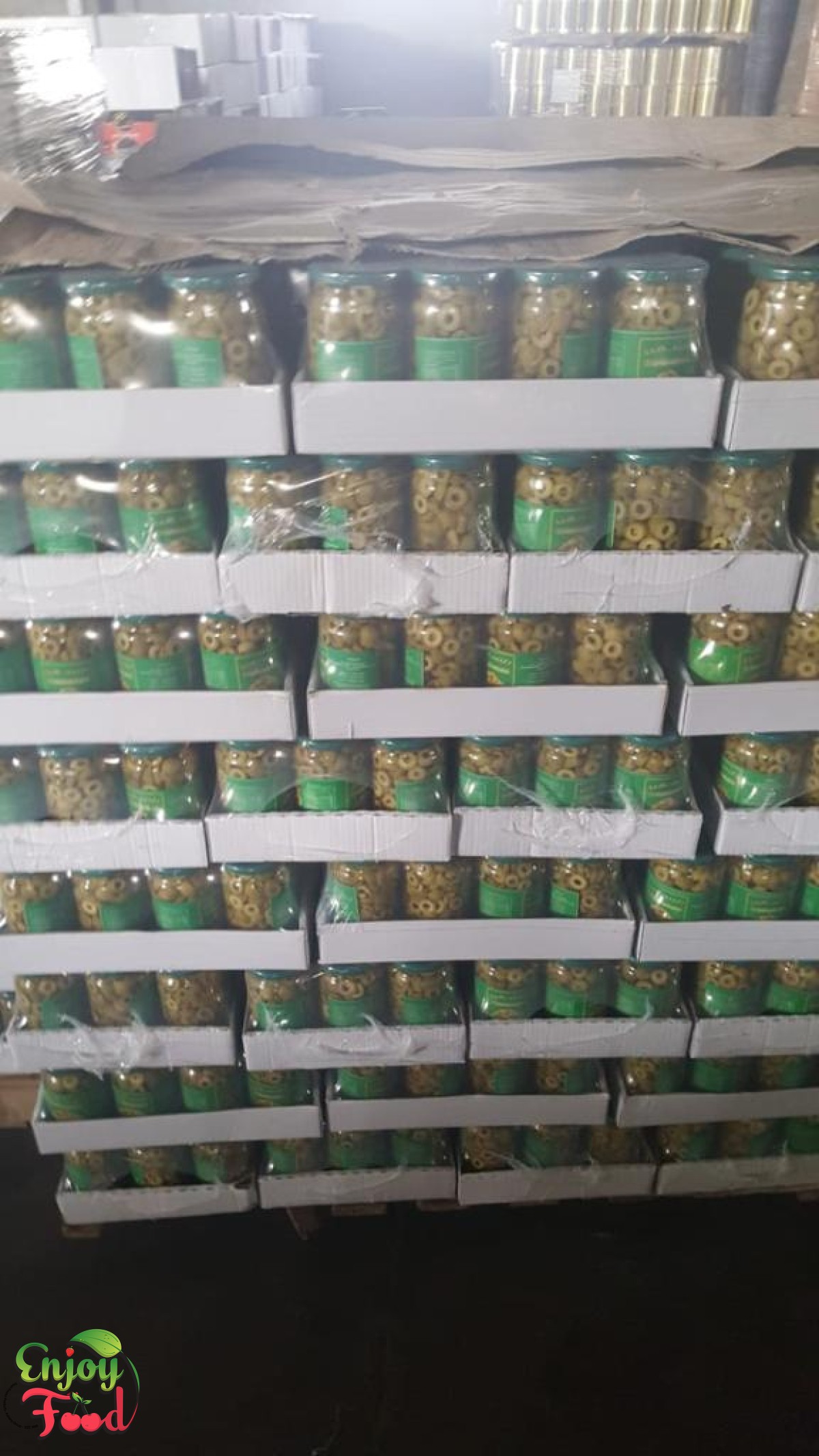 Pickled Sliced Green Olives